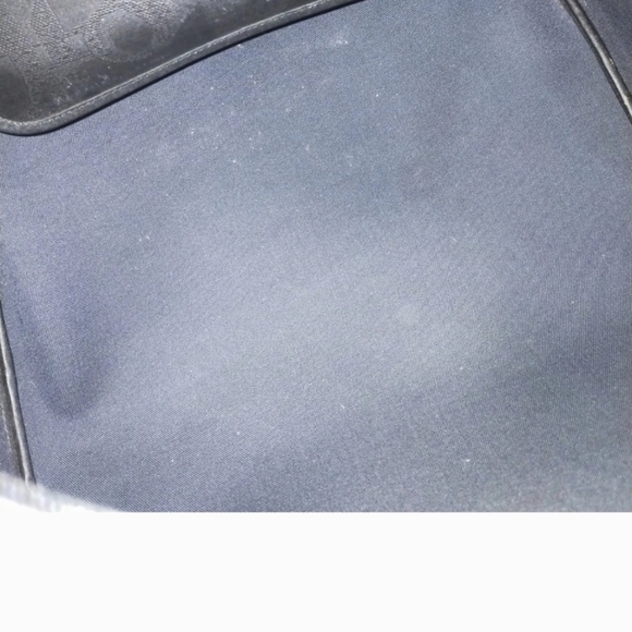 Authentic Dior Leather Boston Bag Black